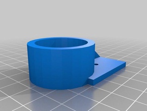spool support bracket diy filament 3d print model - Mito3D