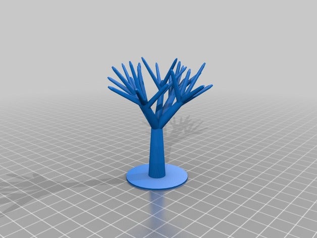 my customized tree 7 models 3D print model - Mito3D