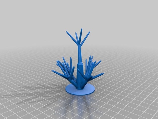 8 özelleştirilmiş ağacım modelleri 3D print model - Mito3D