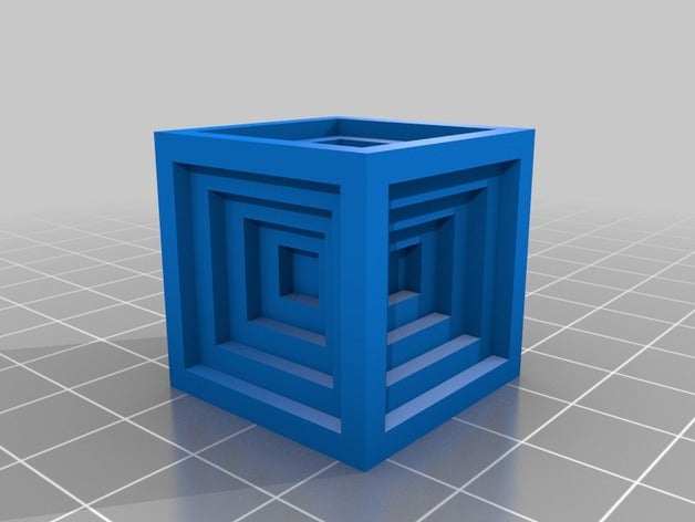 optical illusion cube other 3D print model - Mito3D