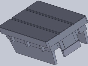 strumento pulsante del pannello vuoto piastra volkswagen transporter t4 automotive 3d print model - Mito3D