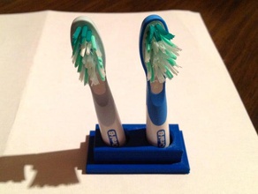 başka bir diş fırçası tutucu banyo 3d print model - Mito3D