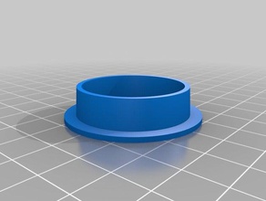 my customized pipe cap 35 mm parts 3d print model - Mito3D