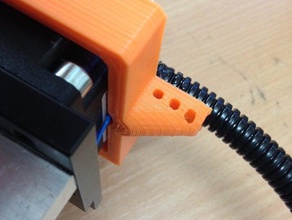 nema 23 stepper motor cable support 3d printer parts 3d print model - Mito3D