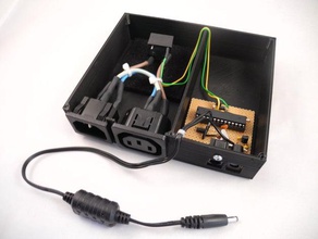 squeezebox Verstärker power-Schalter audio ultimaker 3d print model - Mito3D