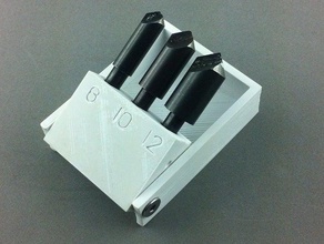 bit holder organization 3d print model - Mito3D