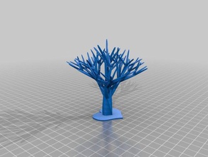 heartshaped árvore 2 modelos personalizado 3d print model - Mito3D