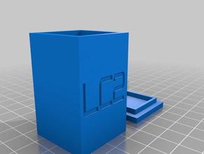 lc2 box1 Container angepasst 3d print model - Mito3D