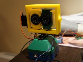 usb camera gimbal 3d printers printing arduino matlab mount object tracing 3d print model - Mito3D