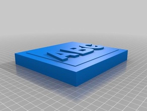 tableau à craie 3d de l'impression nice 3d print model - Mito3D