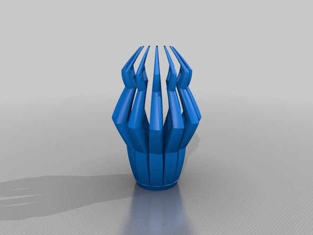 loft vase 6 3D print model - Mito3D