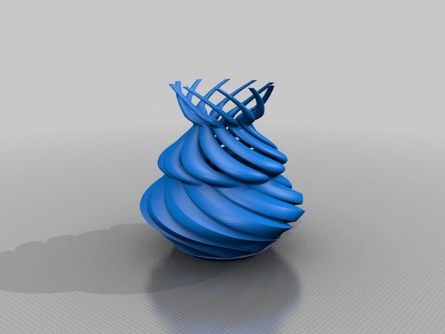 13 loft vazo 3D print model - Mito3D