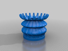 loft vase 17 other 3d print model - Mito3D