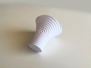 ripple vase 2 other 3d print model - Mito3D