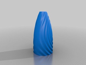 ripple-vase 4 andere 3d print model - Mito3D