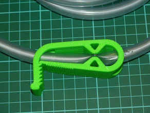 hose clamp pinch valve pets aquarium biology educational laboratory siphon up useful 3d print model - Mito3D