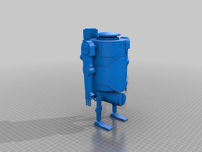 ashley wood bramblebot zarza mech el robot los robots threea 3d print model - Mito3D