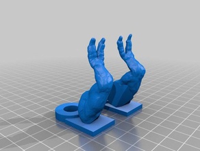 t-rex braccia collare di cane animali 3d print model - Mito3D
