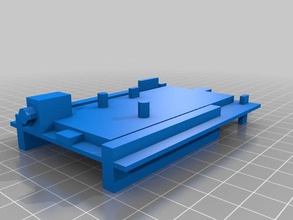 stm32f4discovery models electronics openscad parametric 3d print model - Mito3D