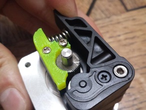 makerbotflashforge filamento de alimentación actualización evitar el atasco del motor 3d la impresora partes 3d print model - Mito3D