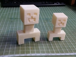 minecraft creeper 3d printing 3d print model - Mito3D