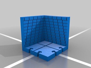 dungeon tiles other miniatures dd dnd makeentry openscad 3d print model - Mito3D