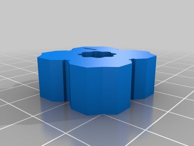 xy kalibrasyon parçası 3d baskı testler 3D print model - Mito3D