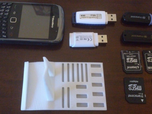 telefono de la tarjeta sd pen drive móvil teléfono 3D print model - Mito3D