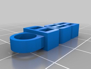 beas keychain organization customized 3d print model - Mito3D