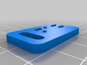 llavero braille max organización personalizado 3d print model - Mito3D