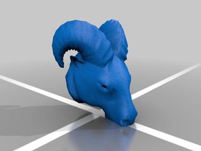 ram head 3d printing tests 3d print model - Mito3D