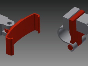 soporte celular razer benzer para manillar moto bisiklet motorola mobil telefon 3d print model - Mito3D