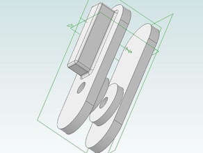 duplicador de janela clipes 0093 3 d a impressora partes 3d print model - Mito3D