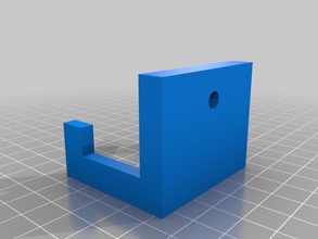 wall mount cheap belkin power bar organization belkiin 3d print model - Mito3D