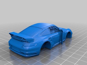 porsche 911 interactifs art lambo lamborghini 3d print model - Mito3D