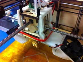 ultimaker heat resistant fan mount 3d printer accessories part upgrade useful 3d print model - Mito3D