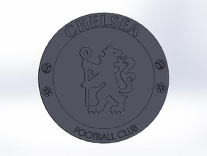 club de football chelsea 3d l'impression 3d print model - Mito3D