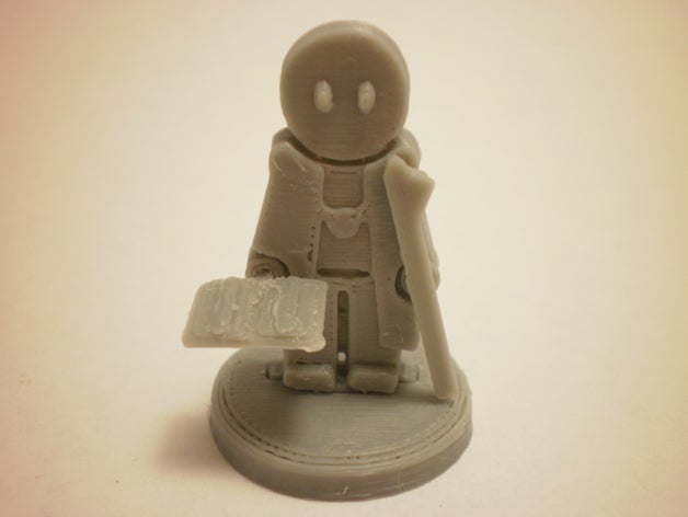 flatminis tome Sihirbazı oyuncaklar oyunlar 3D print model - Mito3D