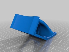 robins ultimaker duto do ventilador 3d a impressora os acessórios o scad suportless 3d print model - Mito3D