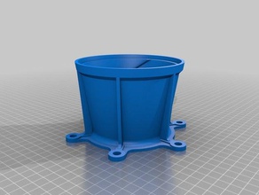 cyclone dust collector shark vacuum machine tools 3d print model - Mito3D