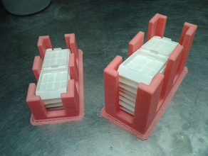 cassette rack biology education experimental holder medical pathology specimen surgical 3d print model - Mito3D