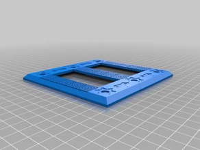 steampunkart-deco-dual-Licht-Schalter-Platte Dekor 3d print model - Mito3D