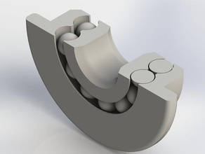 reprapercom 1kg spool bearing 3d printer accessories filament 3d print model - Mito3D