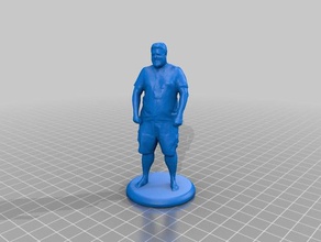 pierre miniature les gens 3d print model - Mito3D