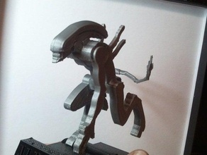 alien les créatures 3d print model - Mito3D