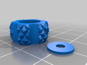 botones para nivelar cama caliente 3d de l'imprimante pièces personnalisé 3d print model - Mito3D