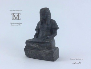 haremhab scribe du roi les analyses des répliques Numérisation 3d antique la civilisation l'egypte ancienne l'histoire de l'art culturelle mondiale rencontré métropolitaine musée sculpture 3d print model - Mito3D