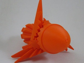 engins de guerre mécanique les jouets la floraison déclenchement mashup obtenir vitesse 3d print model - Mito3D