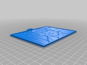 jo 2d art customized 3d print model - Mito3D