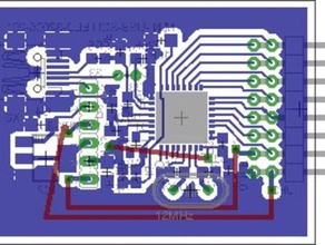 usb-seri adaptör elektronik 3d print model - Mito3D